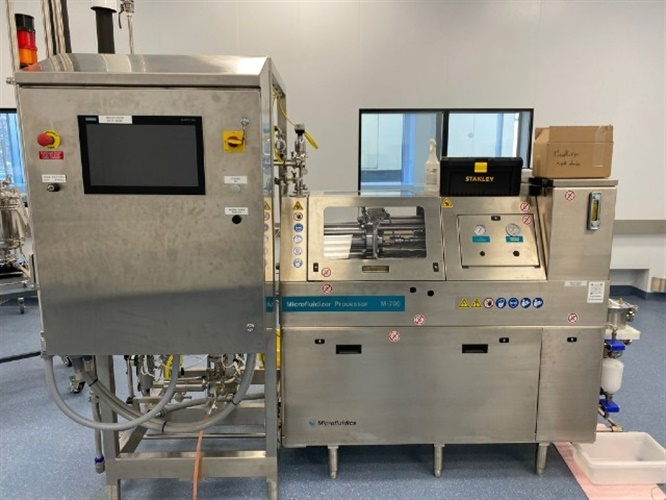 7595 - 2024 - Never Put in Production - Microfluidics 7250 30K Microfluidizer